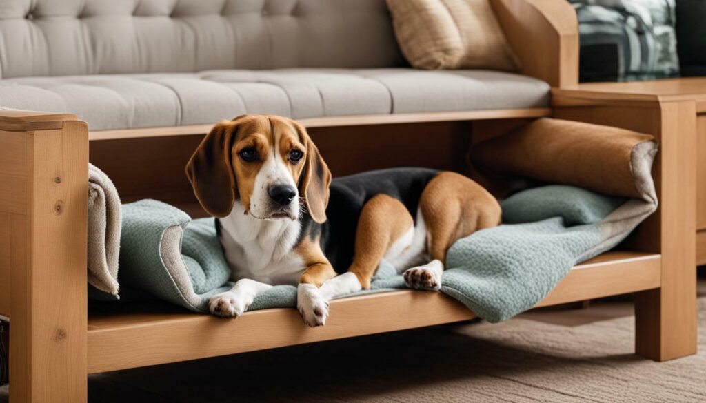 bench voor beagle
