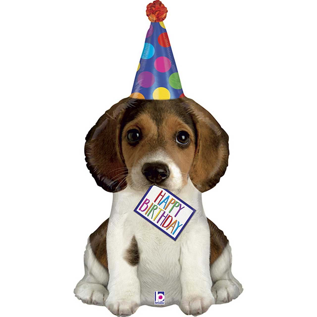 Birthday Puppy Balloon