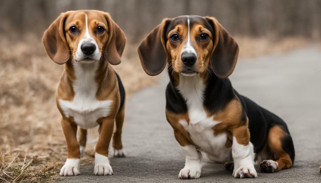 Beagle en Dachshund