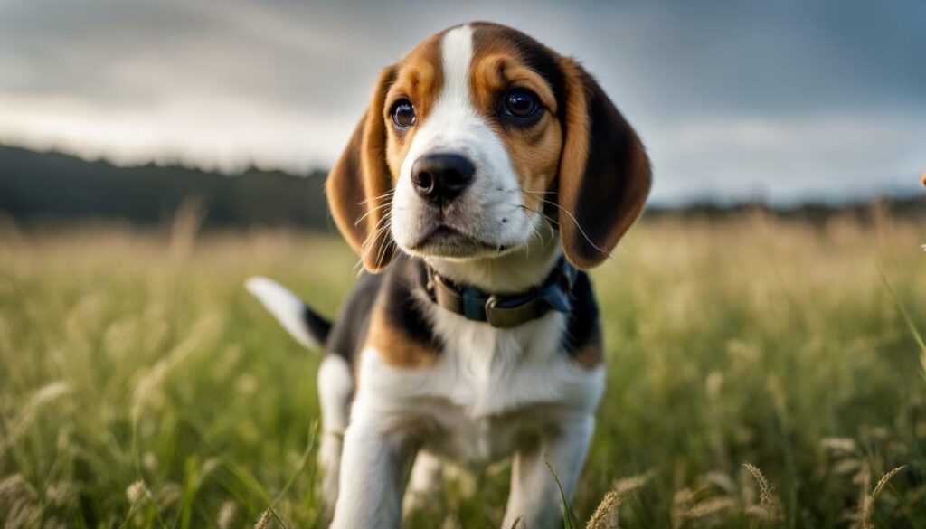 beagle pup met stamboom
