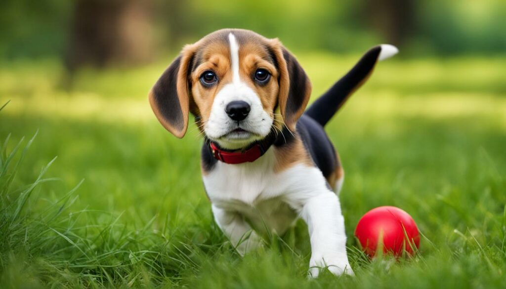 gezonde Beagle pup