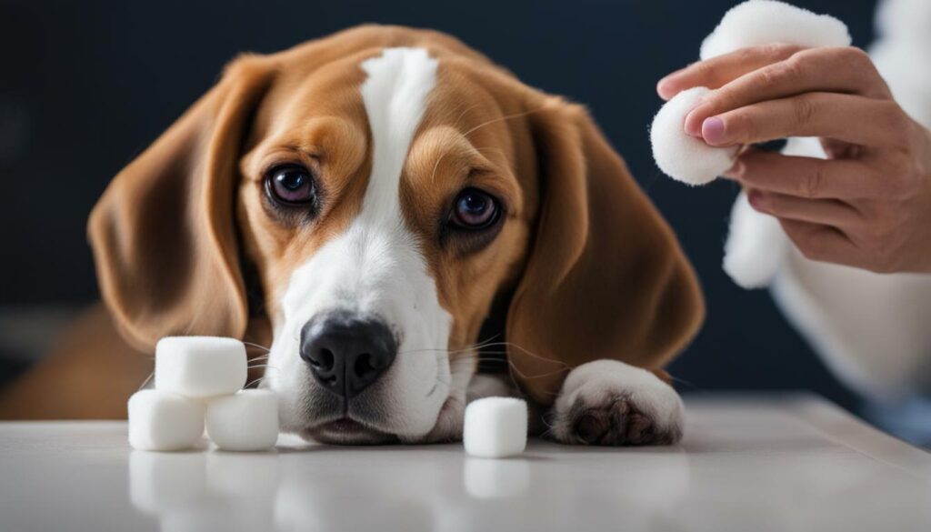 verzorging van beagle oren